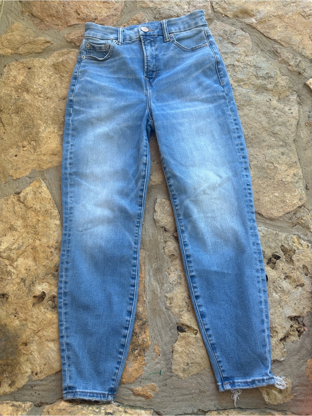 American Eagle The Luxe Jean Size 0 X-Short Light Wash Jeans